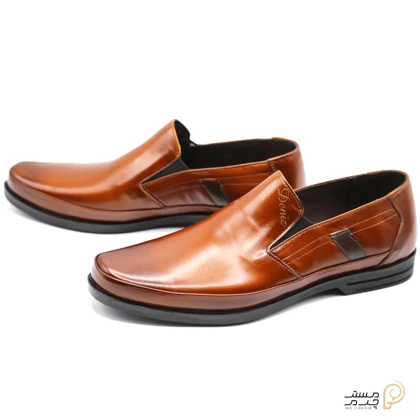 کفش چرم اداری مردانه mrc1127-08