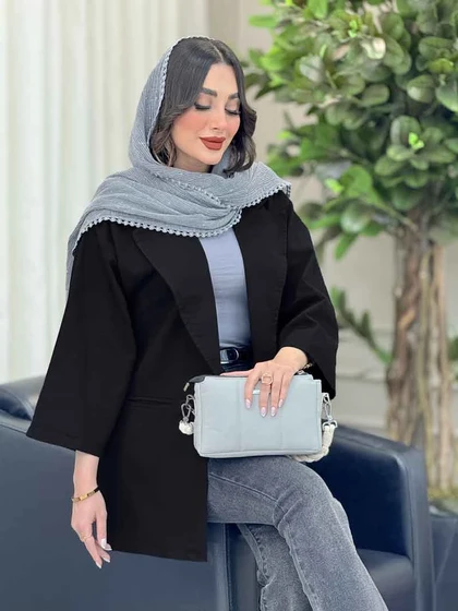 مانتو دو دکمه امیلیا