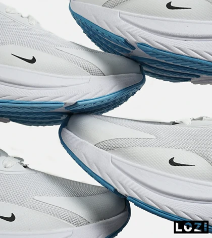 کفش کتانی مردانه و زنانه سفید آبی NIKE Lebron 22 Guide V.02