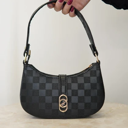 کیف زنانه فانتزی طرح مونوگرام کیف دستی مارک مات