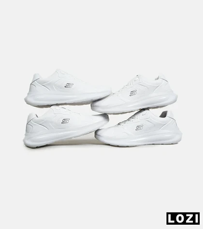کفش کتانی طبی زنانه و مردانه سفید SKECHERS