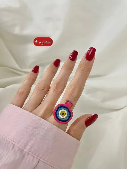 انگشتر طرح انار و هندوانه