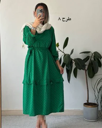 پیراهن مانتویی نارین 4