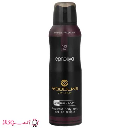 اسپری بدن وودلایک مدل ephoriya حجم 200 میل