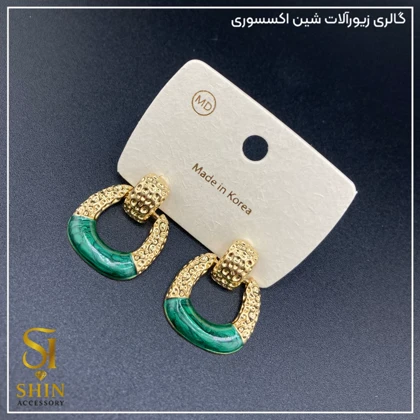 گوشواره میناکاری شده کد gzm32