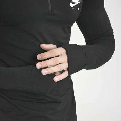 استرج نیم زیپ ورزشی مردانه نایک مدل VHD-Dri Fit-4K0978 مشکی