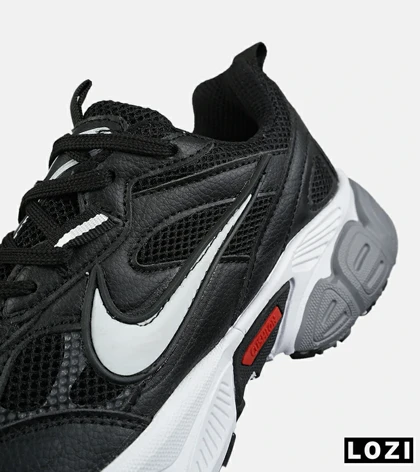 کفش کتانی مردانه و زنانه مشکی سفید Nike Cushlon V5K مدل 8822