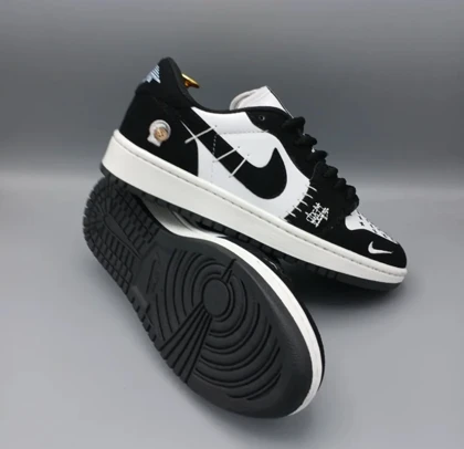 کتانی مردانه vodoمشکی سفید