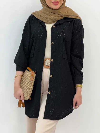 شومیز دو جیب فاریا