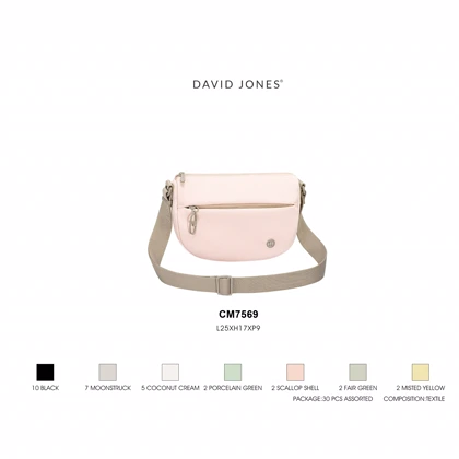 کیف دوشی زنانه دیوید جونز مدل David Jones CM7569