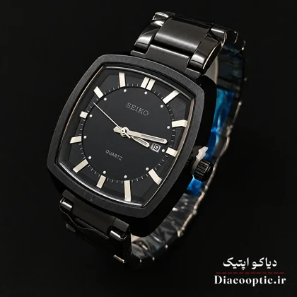 ساعت مچی مردانه برند سیکو مدل DO1328 دو تقویم مربعی