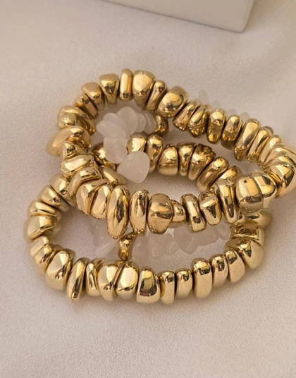 دستبند زارا سه لاینی