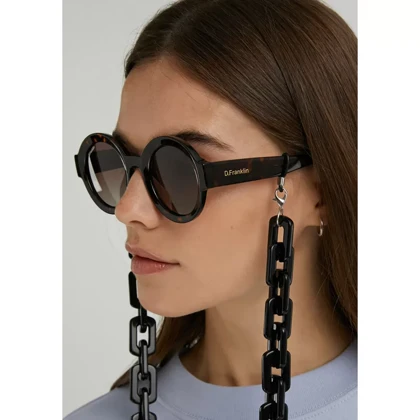 عینک آفتابی دی فرانکلین مدل D.franklin 913 Shiny Demi / Gradient Brown