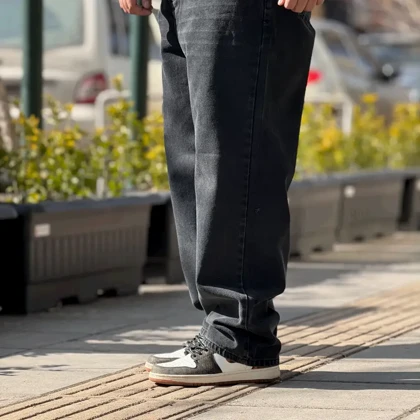 شلوار بگ ذغالی Balenciaga کد 159