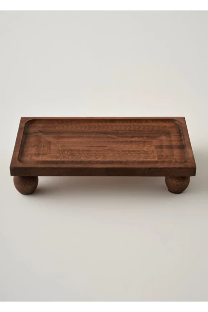 استند پذیرایی Bella Maison مدل Wooden چوبی - طبیعی