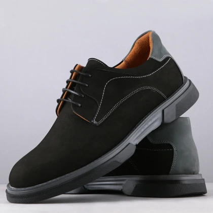 کفش روزمره مردانه چرم یلسان مدل هوراد کد 517-HRSG