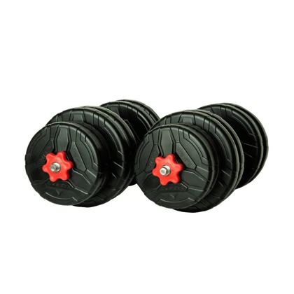 دمبل رادیس فیت مدل DVp-16-mix1 وزن 16 کیلوگرم بسته 2 عددی