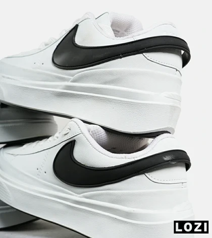 کفش نایک مردانه و زنانه سفید مشکی Nike Blazer Phantom Low مدل 7265