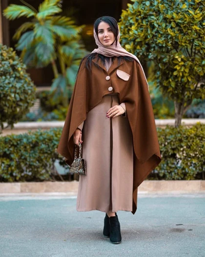 ست پیراهن شنل مزونی الینا
