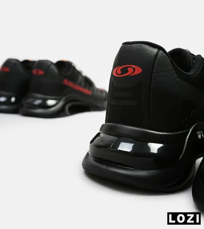 کفش کتانی مردانه و زنانه مشکی قرمز سالومون Salomon LAB