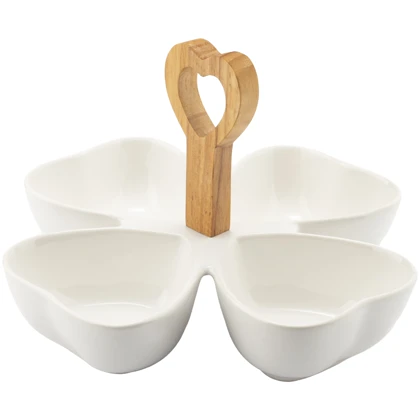 اردو خوری 4 خانه ونتی مدل قلب کد 1006