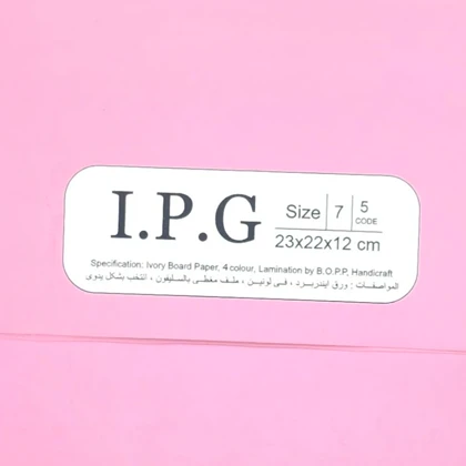 ساک / بگ کادویی طرح لبوبو 12*22*23