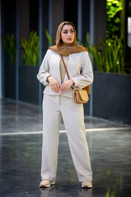 مانتو شلوار برفی الین