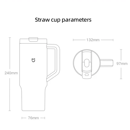 ماگ یک لیتری میجیا شیائومی Xiaomi مدل MJXGB01RM / XMXGB01PL