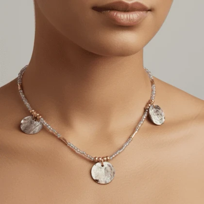 گردنبند زنانه طرح فانتزی