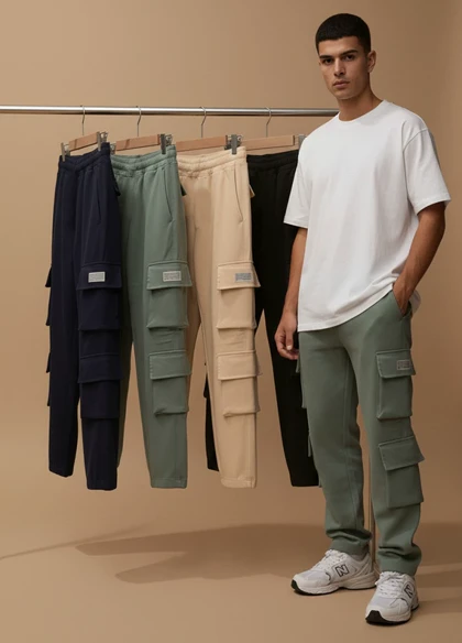 شلوار بنگال کارگو مردانه مدل HAMED-سبز