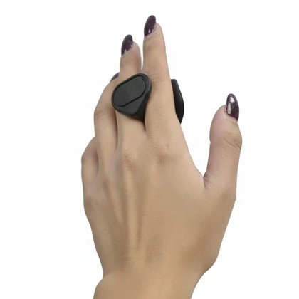 پد محافظ و ضد لغزش دست سیلیکونی مدل Grip Pad-404H1251 بسته دو عددی