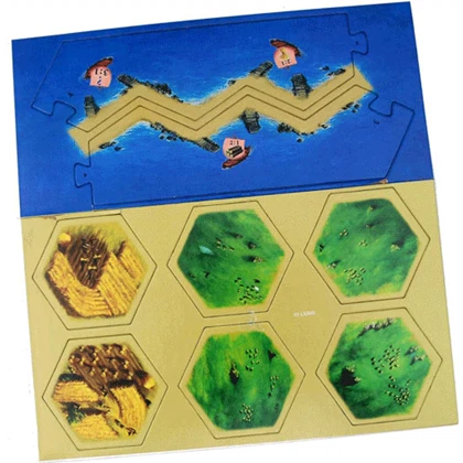 بازی فکری مهاجران کاتان گیم باکسز Game Boxes مناسب 2 تا 4 نفر