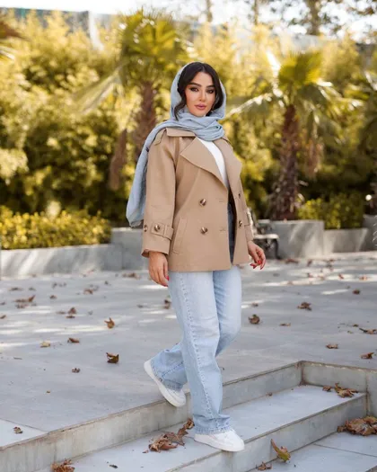 بارانی مدل باندی کد 3355