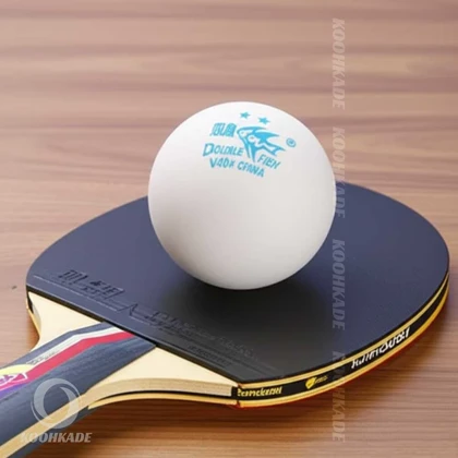 توپ پینگ پنگ 2 ستاره DOUBLE FISH مدل V40