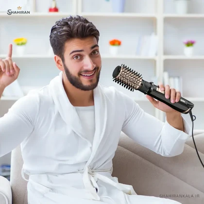 سشوار برس دار چرخشی بابیلیس مدل BABYLISS AS962E