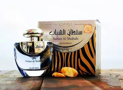عطر سلطان الشباب برند ارض الزعفران کد 104