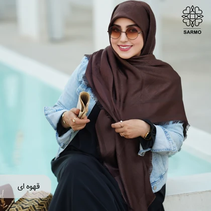 روسری ژاکارد رونا خطی