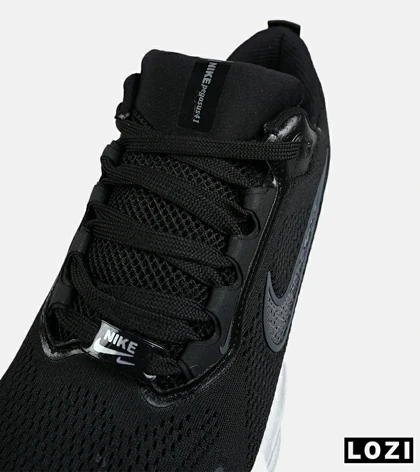 کفش کتانی مردانه و زنانه مشکی نایک NIKE air zoom boost مدل 8253