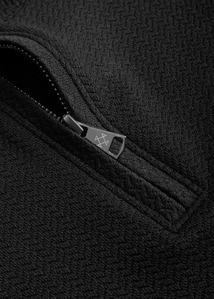 سویشرت نیم زیپ مشکی