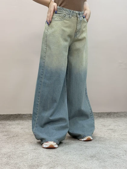 شلوار جین فولبگ کثیف شور ترک بروسو