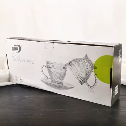 فنجان و نعلبکی چای خوری طرح مدرن DELI
