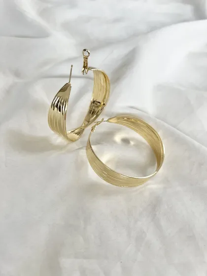 گوشواره حلقه‌ای فشن