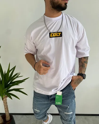 تیشرت طرح COLT رنگ سفید