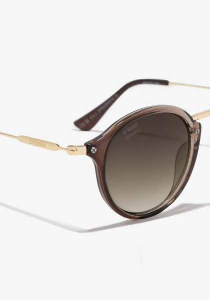 عینک آفتابی دی فرانکلین مدل D.franklin Roller TR90 Milky Brown / Grad Brown