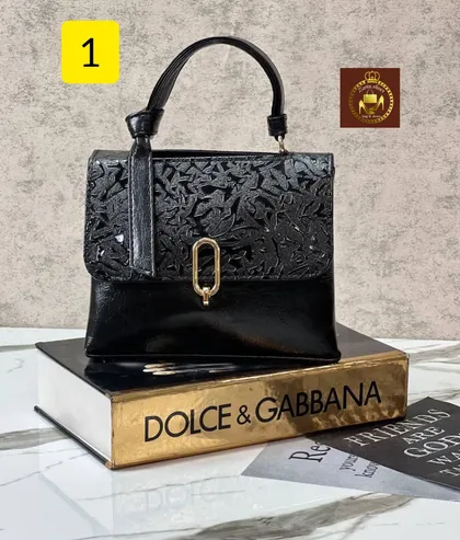 کیف ورنی دسته دار مجلسی زنانه
