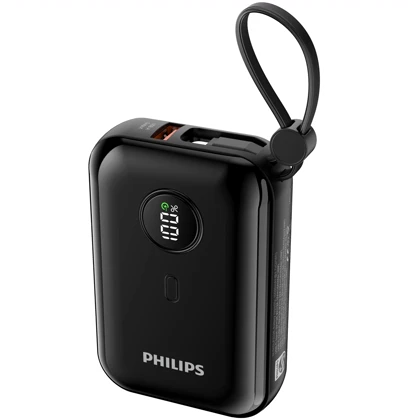 پاوربانک 10000 فیلیپس Philips مدل DLP2228 با کابل