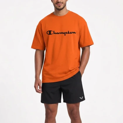 تیشرت اورسایز نخی مردانه زنانه 1991 مدل champion TS19131