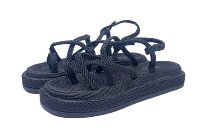 کفش صندل دخترانه مدل sandal - 0010_Black