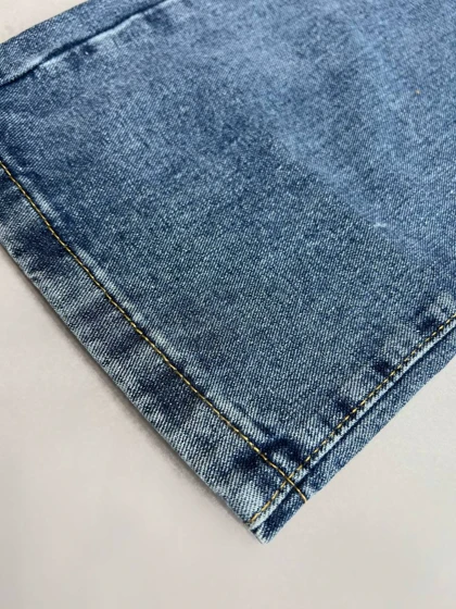 شلوار جین نیم بگ کد 3472