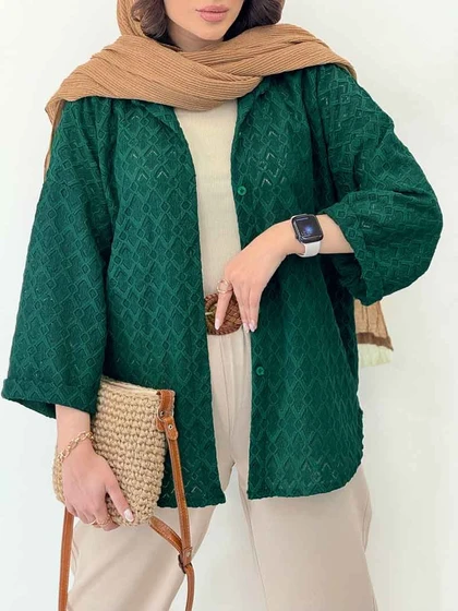 شومیز طرح لوزی سیما